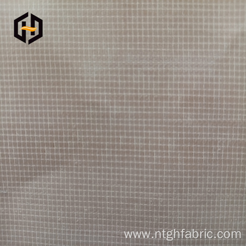 Polyester scrim backing woven fabric for tape lining